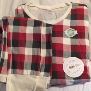 Burts Bees Buffalo Plaid Pajamas